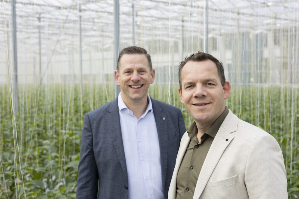 tefan van Vliet CFO Growers United en Ronald van der Molen Transformatio