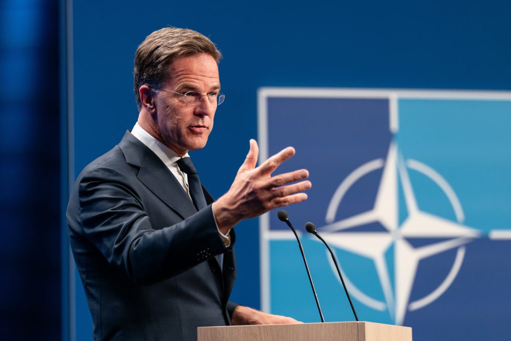Den,Haag Nato Navo Secretary General Mark Rutte