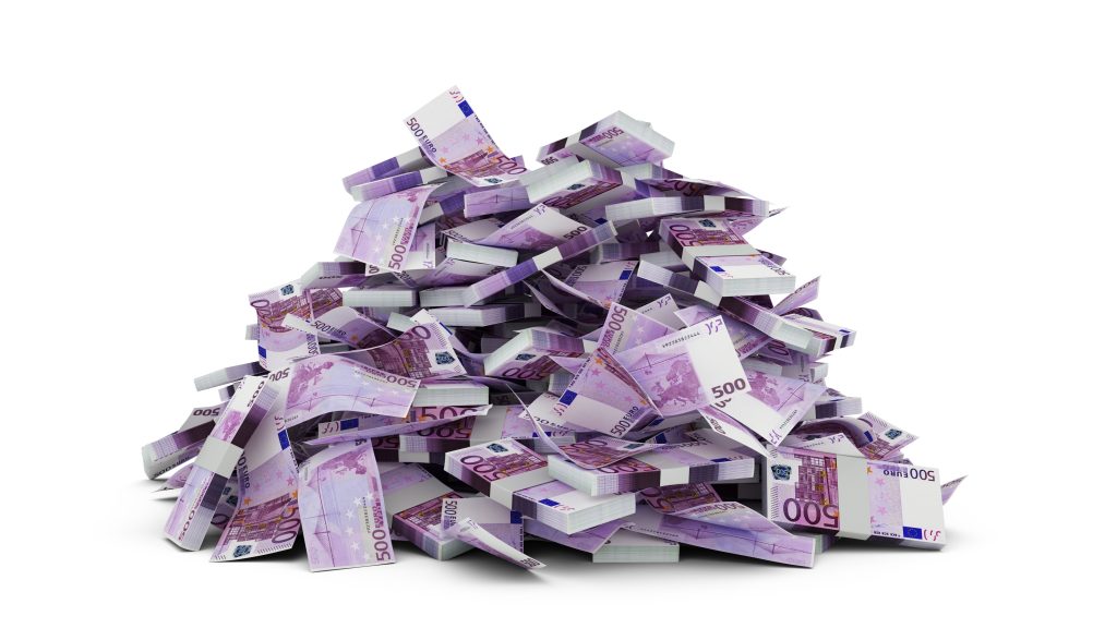 miljarden geld euro