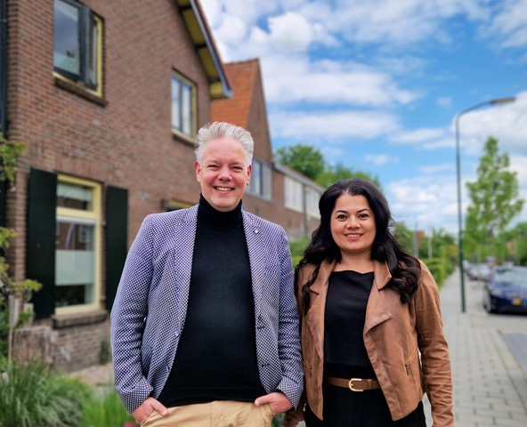 Sander Berghuis en Roos Rahimi Polygon