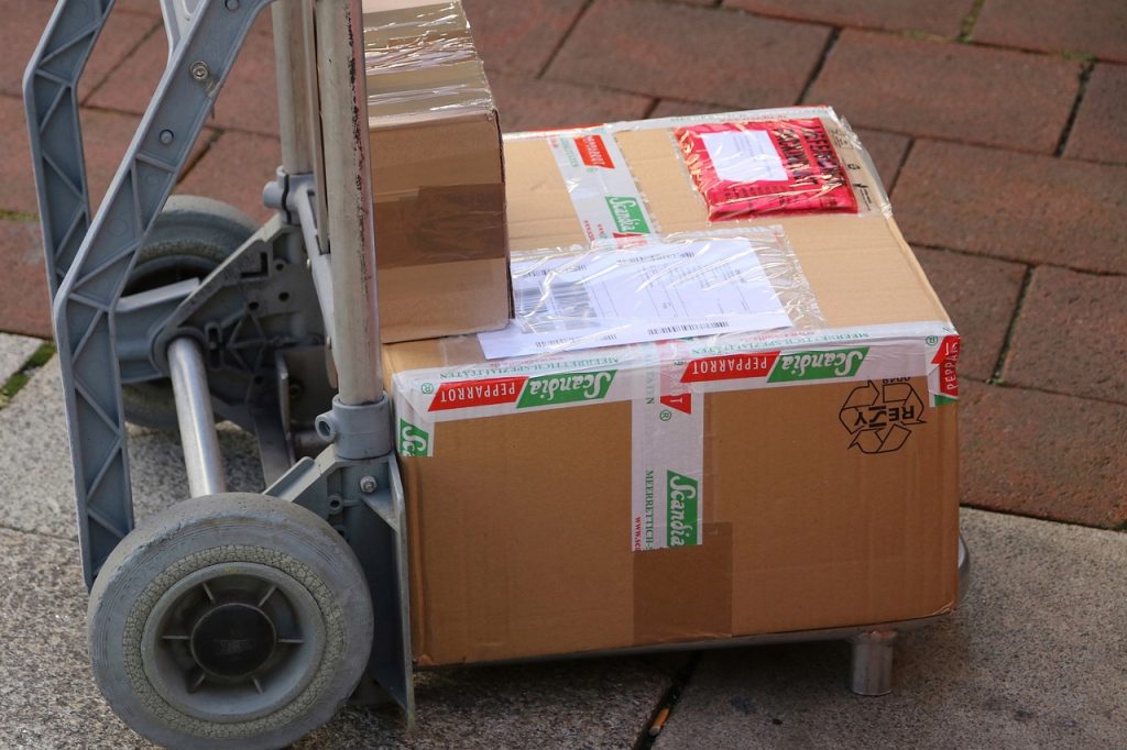 Koerier PostNL DHL